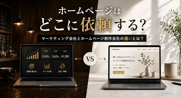 ホームページはどこに依頼する？