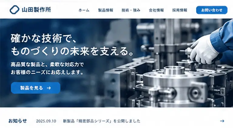 ホームページ保守 maintenance site type1
